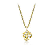 N-5085/42 - Gold plated sterling silver necklace.