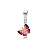 P-1657 - 925 Sterling silver pendant with enamel color.