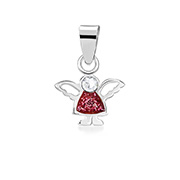 P-1836 - 925 Sterling silver pendant with enamel color.