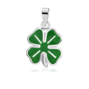 P-1957 - 925 Sterling silver pendant with enamel color.