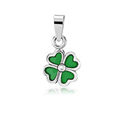 P-2145 - 925 Sterling silver pendant with enamel color.