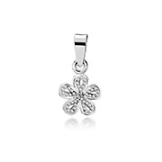 PZ-547 - 925 Sterling silver pendant with cubic zircon.