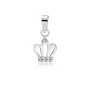 PZ-554 - 925 Sterling silver pendant with cubic zircon.