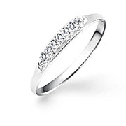 RI-1108 - 925 Sterling silver ring with cubic zircon.