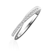RI-1109 - 925 Sterling silver ring with cubic zircon.