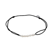 BL-8310 - Cord bracelet with 925 Sterling silver.