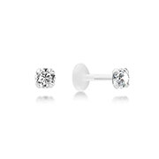 BS-018 - 925 Sterling silver tragus.