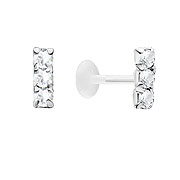 BS-066 - 925 Sterling silver tragus.