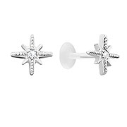 BS-109 - 925 Sterling silver tragus.