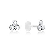 BS-114 - 925 Sterling silver tragus.