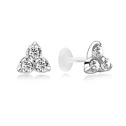 BS-162 - 925 Sterling silver tragus.