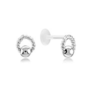 BS-171 - 925 Sterling silver tragus.