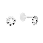 BS-186 - 925 Sterling silver tragus.