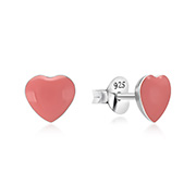 E-12419 - 925 Sterling silver stud with Enamel color.