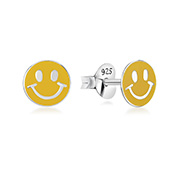 E-13095 - 925 Sterling silver stud with Enamel color.