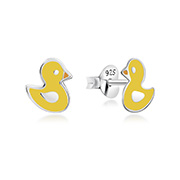 E-13116 - 925 Sterling silver stud with Enamel color.