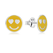 E-13132 - 925 Sterling silver stud with Enamel color.