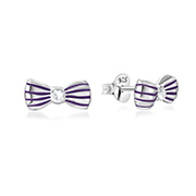 E-13231 - 925 Sterling silver stud with Enamel color.
