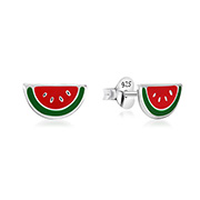 E-13417 - 925 Sterling silver stud with Enamel color.