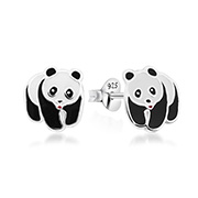 E-13982 - 925 Sterling silver stud with Enamel color.