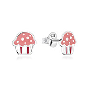 E-14550 - 925 Sterling silver stud with Enamel color.