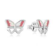 E-14608 - 925 Sterling silver stud with Enamel color.