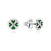 E-14823 - 925 Sterling silver stud with Enamel color.