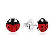 E-14902 - 925 Sterling silver stud with Enamel color.