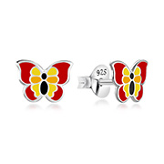E-15045 - 925 Sterling silver stud with Enamel color.