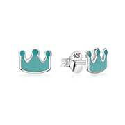 E-15050 - 925 Sterling silver stud with Enamel color.