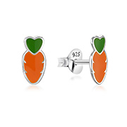 E-15575 - 925 Sterling silver stud with Enamel color.
