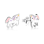 E-15581 - 925 Sterling silver stud with Enamel color.