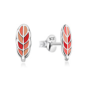 E-15659 - 925 Sterling silver stud with Enamel color.
