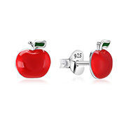 E-15763/1 - 925 Sterling silver stud with Enamel color.