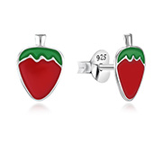 E-6686 - 925 Sterling silver stud with Enamel color.