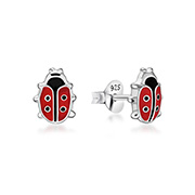 E-7151 - 925 Sterling silver stud with Enamel color.