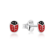 E-7339 - 925 Sterling silver stud with Enamel color.