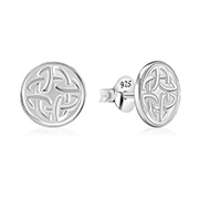 EP-1469 - Plain 925 Sterling silver stud earring.