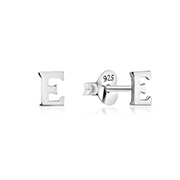 EP-1874 - Plain 925 Sterling silver stud earring.
