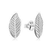 EP-2817 - Plain 925 Sterling silver stud earring.