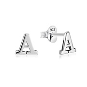 EP-3154A - Plain 925 Sterling silver stud earring.