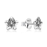 EZ-1240 - 925 Sterling silver stud with cubic zircon.