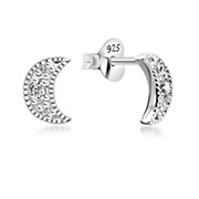 EZ-1343 - 925 Sterling silver stud with cubic zircon.