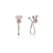 NS-1077 - 925 Sterling silver nose clip.