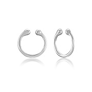 NS-896 - 925 Sterling silver nose clip.