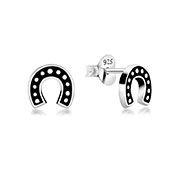 EP-2003 - Plain 925 Sterling silver stud earring.