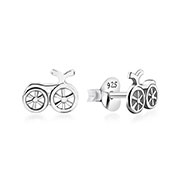 EP-2156 - Plain 925 Sterling silver stud earring.