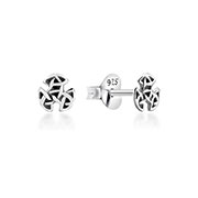 EP-602 - Plain 925 Sterling silver stud earring.