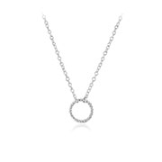 N-1840 - 925 Sterling silver necklace.