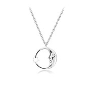 N-1841 - 925 Sterling silver necklace.